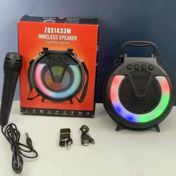 Glowing Speaker, Microphone