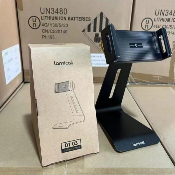 Aluminum tablet stand