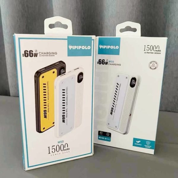 Pipipolo 66W Fast Charger Power Bank