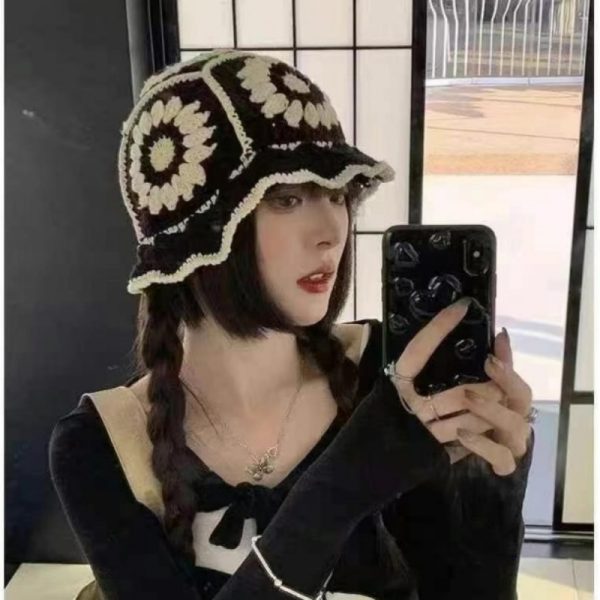 Hollow Knit Beanie