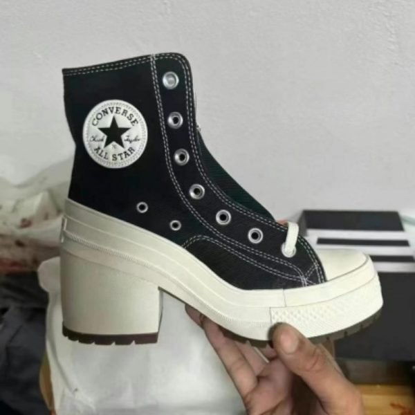 Converse Chunky Heel High-Top Heels