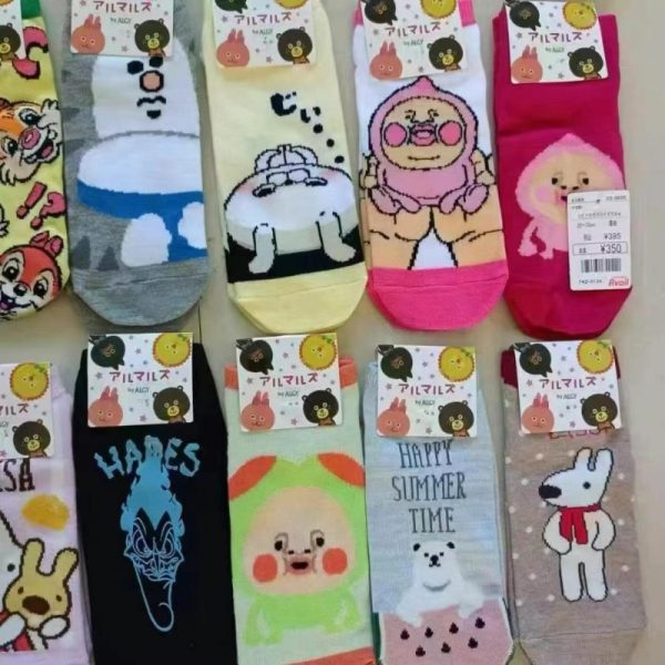 Cartoon Straight Socks - Image 4