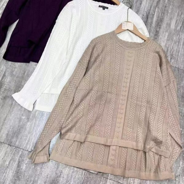 Adrianna Papell Openwork Sweater