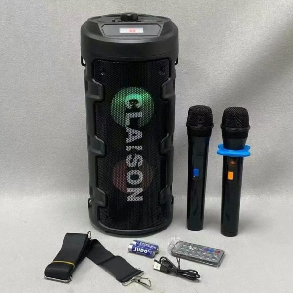 Dual 4-inch Portable RGB Speaker