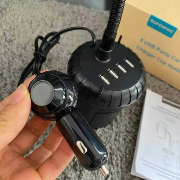 Car Charger Cup + Phone Holder
