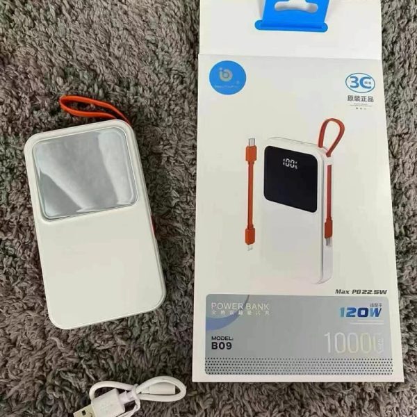 120W Fast Charging Power Bank B09