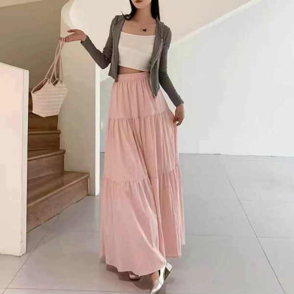 Layered A-Line Long Dress