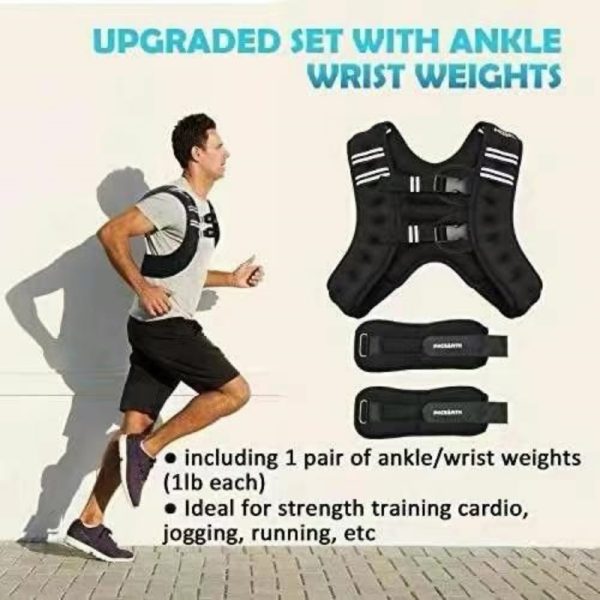 PACEARTH Weighted Vest Set
