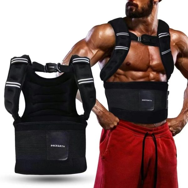 PACEARTH Weighted Vest with Waist Trimmer