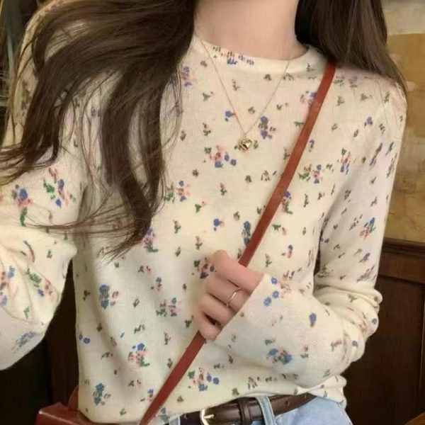 Spring/Summer print knitted sweaters