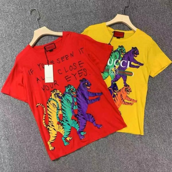 GUCCI printed T-shirts