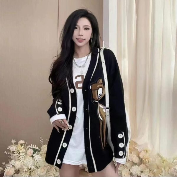 Knit Cardigan Sweater