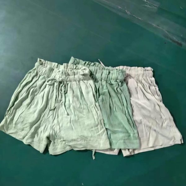 Cotton-Linen Shorts