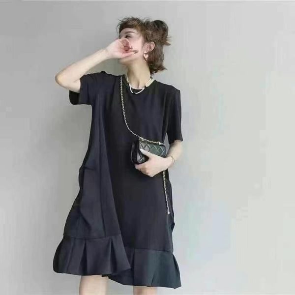 Ruffle Hem Dress