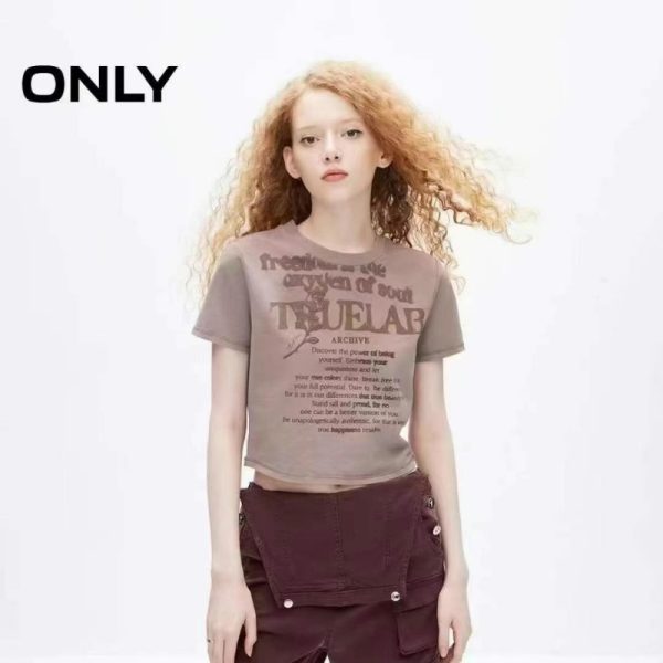 Only 2024 Summer Short Sleeve T-shirt