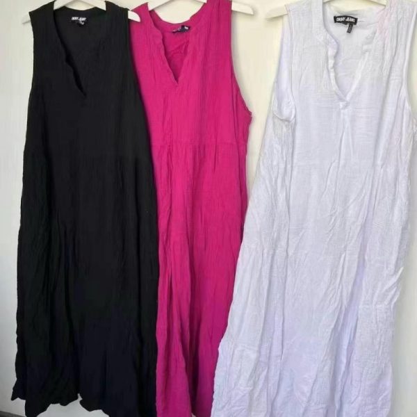 DKNY Double-Layer Dress