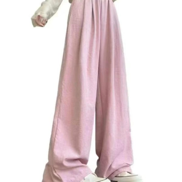 Linen Loose Fit Long Pants