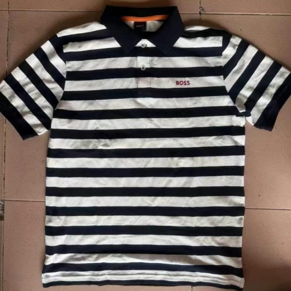 Boss polo collar short sleeve T-shirt,