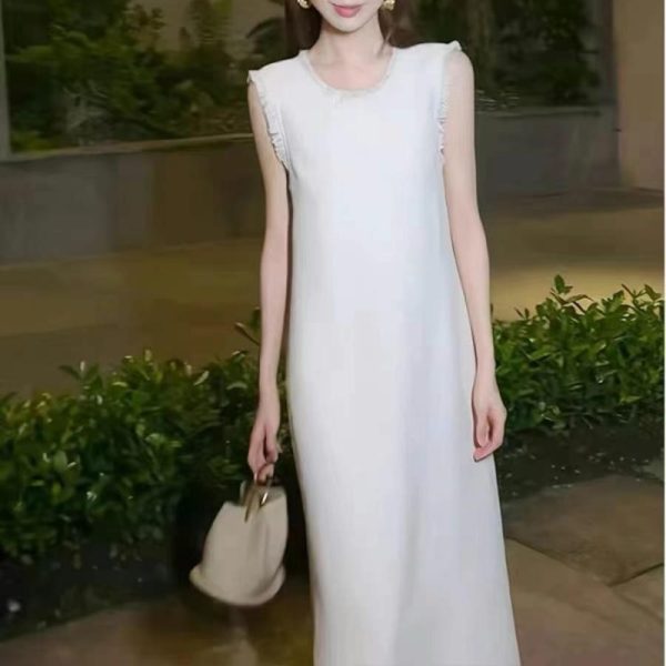 Sweet style lace knit dress