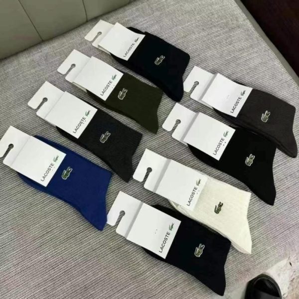 LACOSTE Embroidered Socks