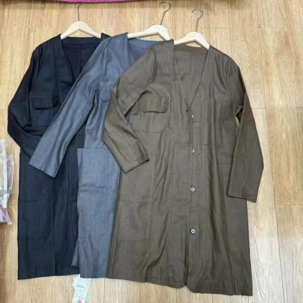 Linen Trench Coat