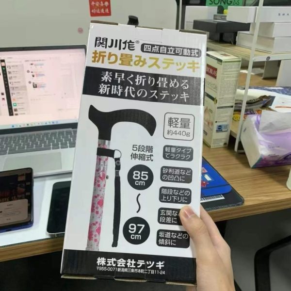 Tosaryu Foldable Walking Cane