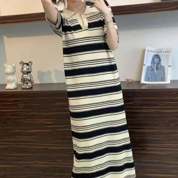 Korean-style Loose Knitted Dress