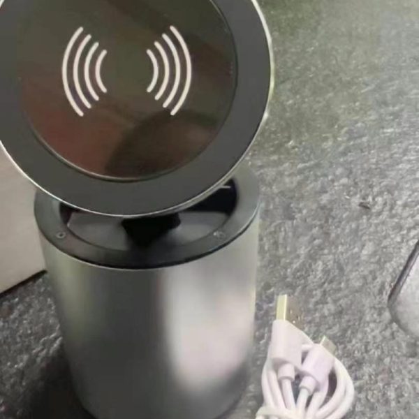 15W wireless charger withpen container