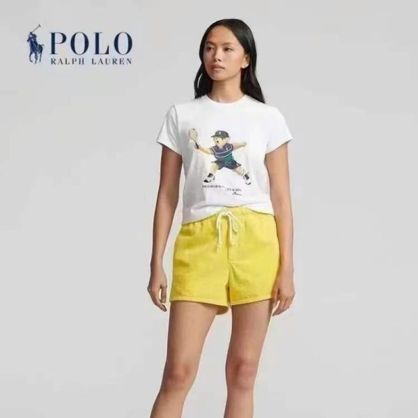 Ralph Bear Print Short-Sleeve T-Shirt