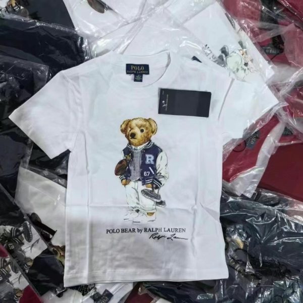 Ralph bear print short-sleeve T-shirt