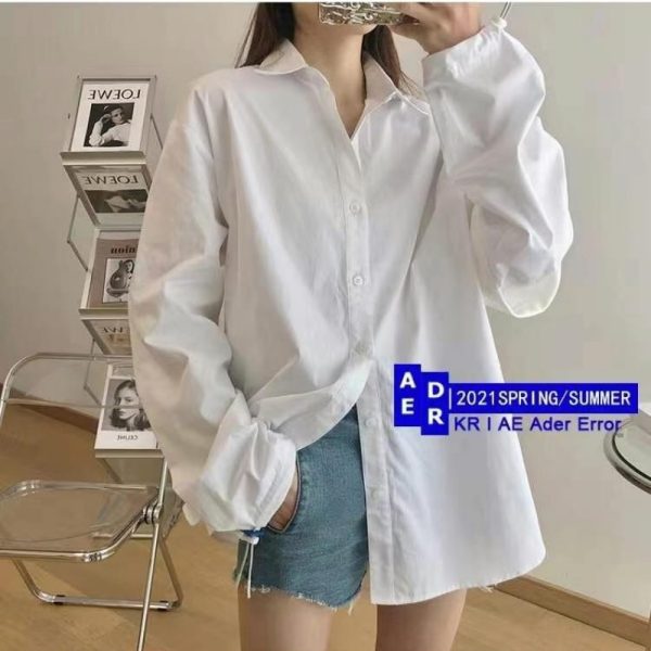 Trendy brand ADER loose-fit shirt