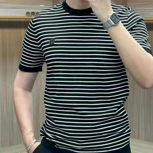 Tencel European-style Men's T-Shirts