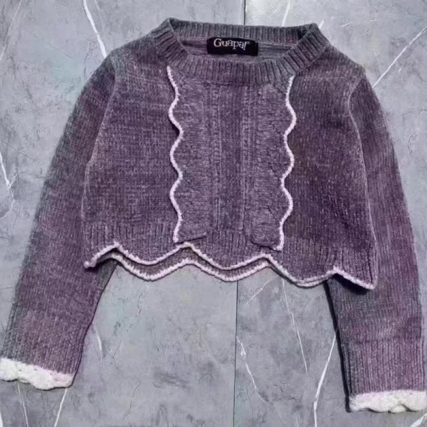 Guapa children's short knit sweater