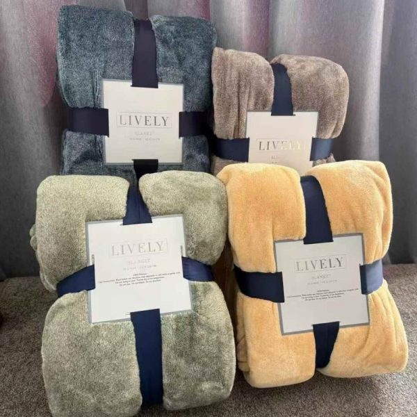High-end Colorful Woven Throw Blanket