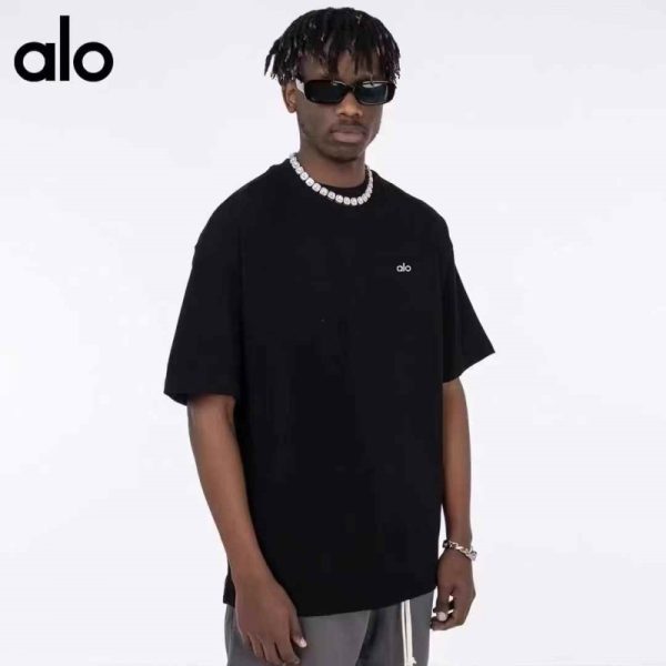 ALO Small Logo Short-Sleeve T-Shirt