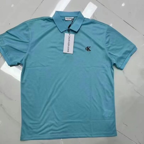 CK Polo Collar Short-Sleeve T-Shirt