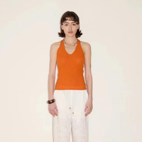 CAMAIEU V-Neck Tank Top