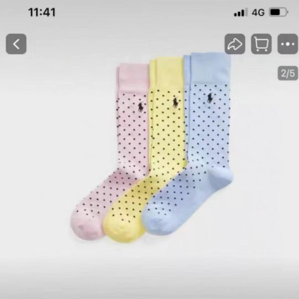 Polo Ralph Lauren embroidered socks