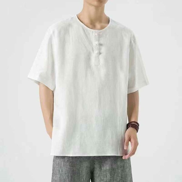 Chinese style short-sleeve
