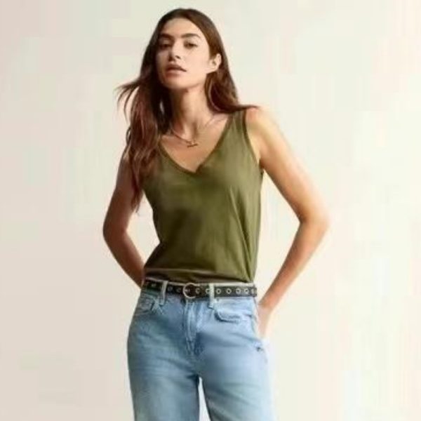 CAMAIEU V-neck Tank Top