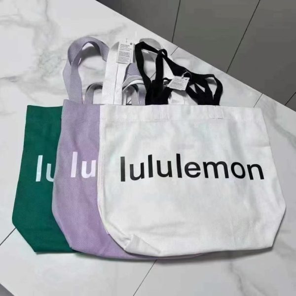 Lululemon Double Handle Canvas Bag