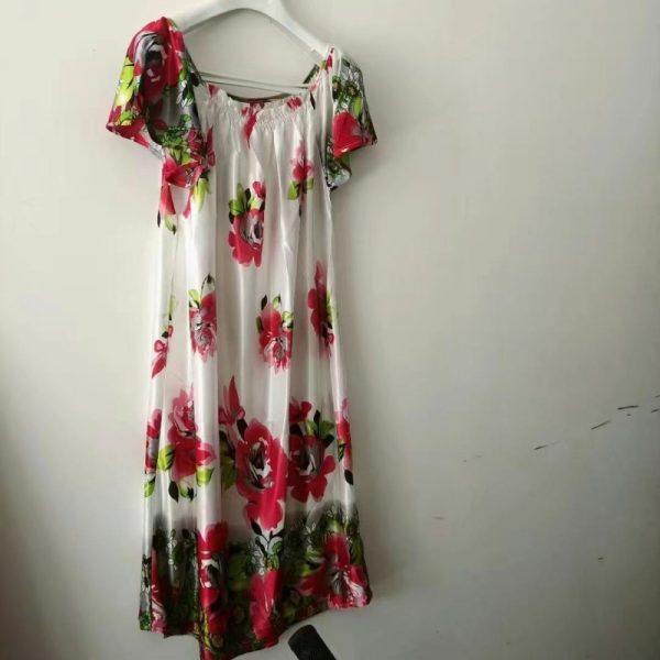 South Korean Floral Print Dress