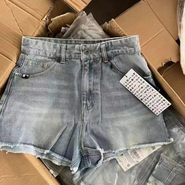 MLB denim shorts