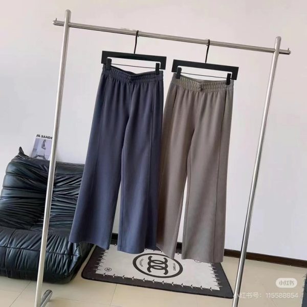 LuluLemon ribbed wide-leg pants