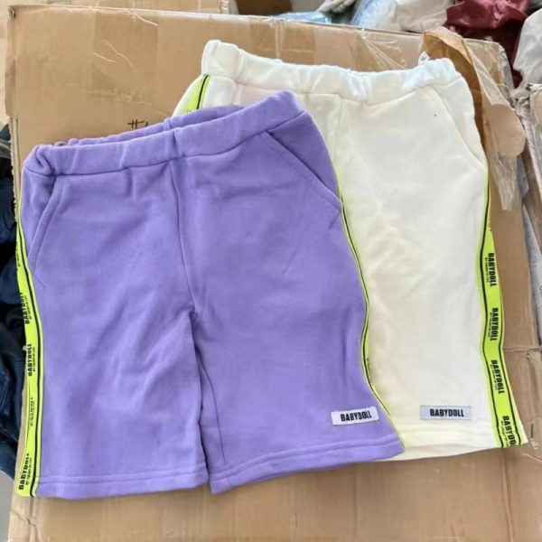 Japanese Brand Crown Kids Shorts