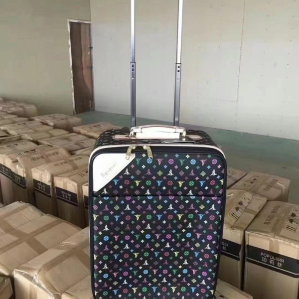 luggage resembling LV's style
