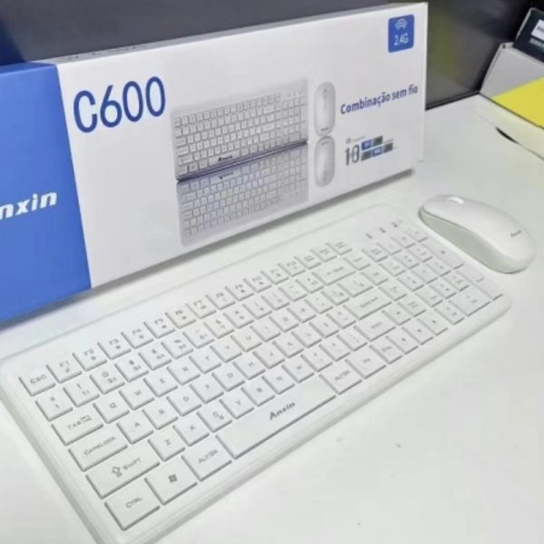 Wireless keyboard with mouse Stock