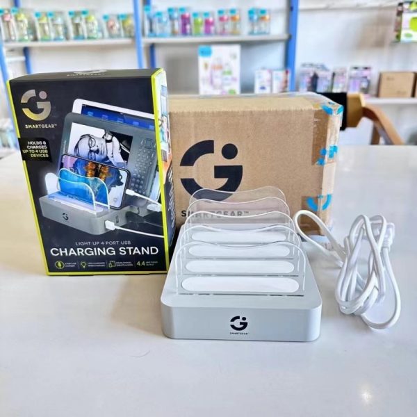 4-Port Multi-USB Charging Dock