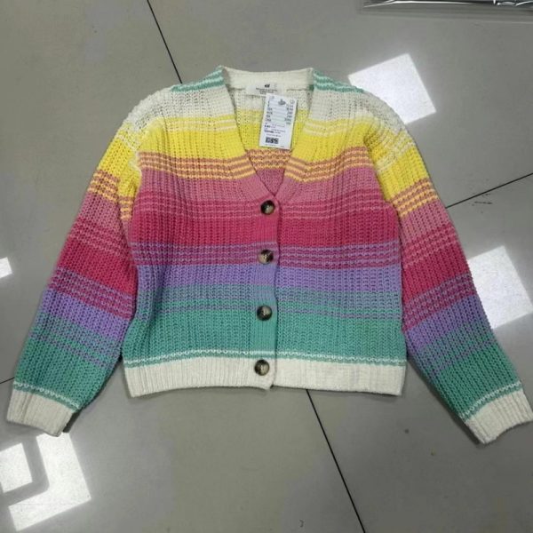 H&M Girls' Color-block Cardigan