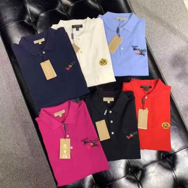 Burberry long-sleeve polo shirts